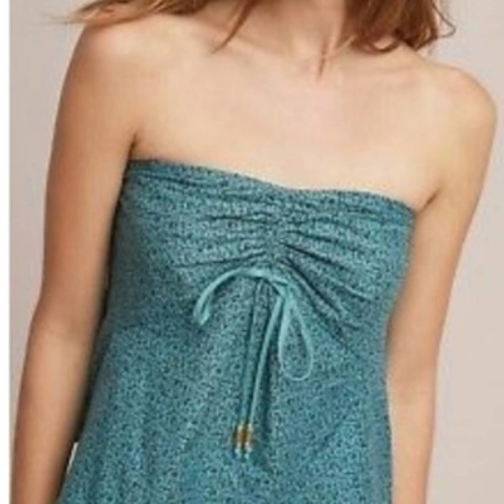 Anthropologie Maeve hieroglyphic crop top